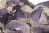 Deep Purple Amethyst Crystal Cluster With Huge Crystals #250741-4